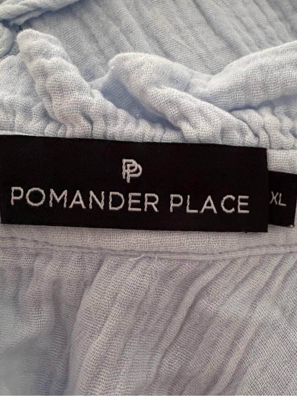 Pomander Place Light Blue Ruffled Tiered Mini Dress - Women - Picture 4 of 4